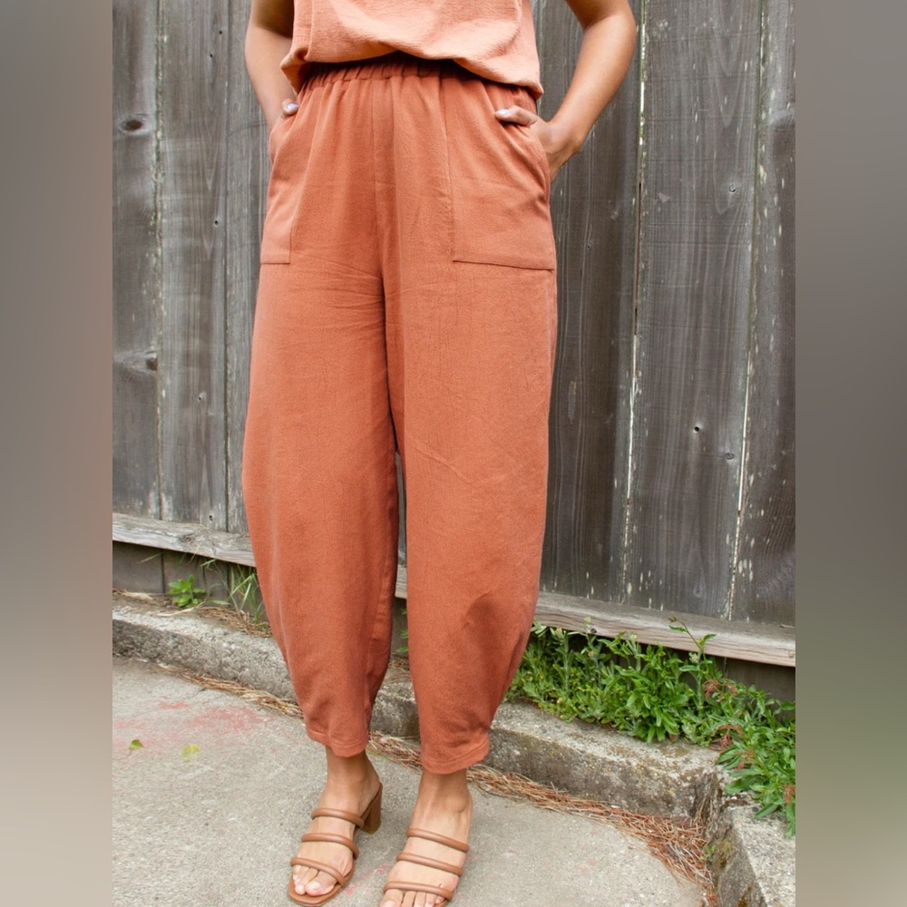 Curator SF Cadence petite pants in clay